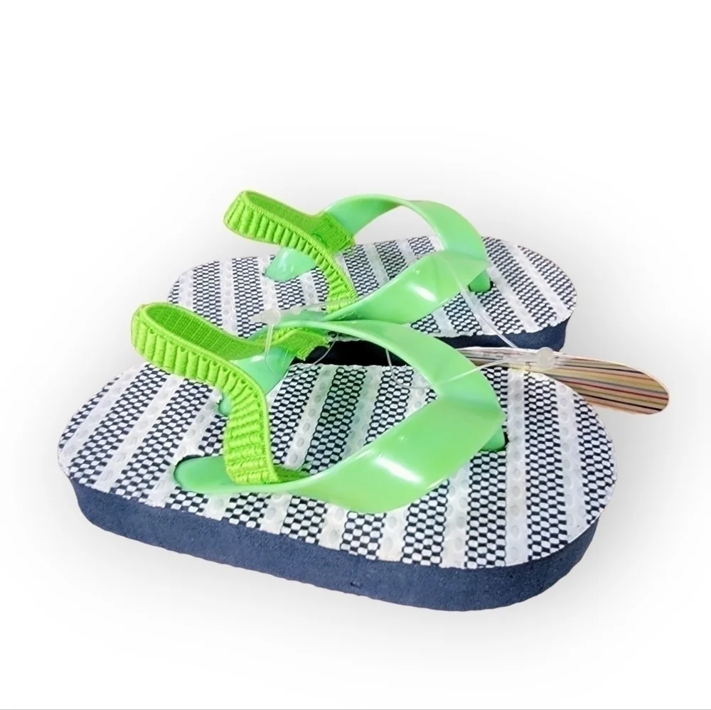 Wippette Blue and green Baby sandals pool beach Size XS